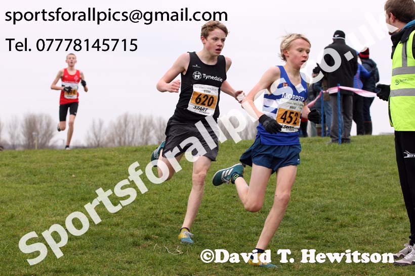 Boys under-15s 2019 Start Fitness Sherman Cup/Davison Shield, Temple Park, South Shield. Photo:  David T. Hewitson/Sports for All Pics